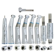 COXO BEING Dental Contra Angle Low Speed Straight Handpiece Air Motor 4 Hole NSK