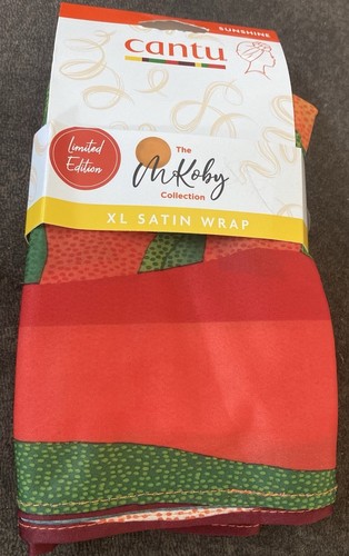 Cantu Sunshine Multicolored Limited Edition XL Satin Head Easy Wrap M Koby