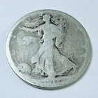 1918 S 50C Walking Liberty Half Dollar - 90% Silver - Circulated Coin #5816