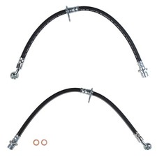Sunsong Rear Left Right Brake Hydraulic Hose Kit For Honda Civic Acura Integra