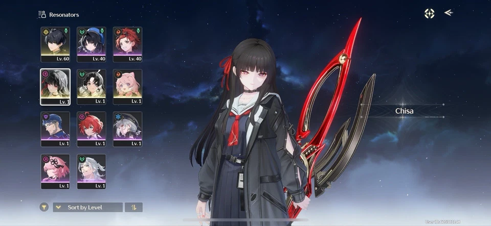 Wuthering Waves EU Account Chisa + Sig 51800 Astrites