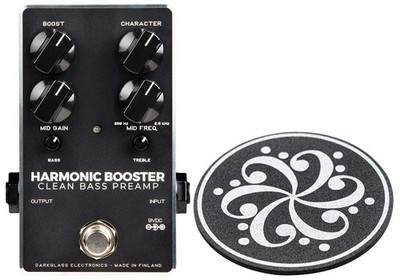 Darkglass Electronics Harmonic Booster 2.0 Bass Effect Pedal Clean Booster With_