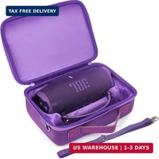 Hard Case for JBL Charge 6/5/4 Bluetooth Speaker - Waterproof Travel Case with A