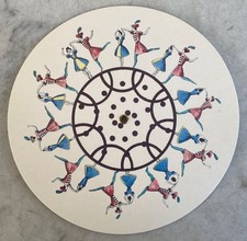 Vintage BEAUMONT Phenakistoscope Disc Wheel Optical Motion. Ballet FRANCE