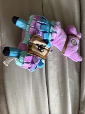2018 Fortnight Loot Llama Plush 7" Purple Blue Soft Russ Stuffed Animal Toy