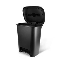20 Gallon Step Trash Can With Foot Pedal lid Large Kitchen Garbage Bin