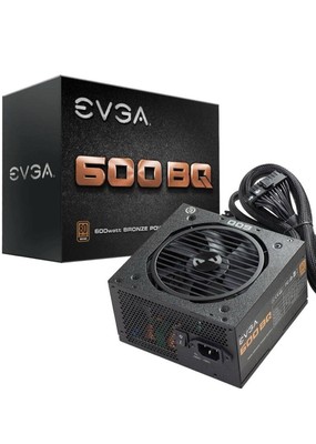 EVGA 600BQ 80+ Bronze 600W Semi Modular FDB Power Supply