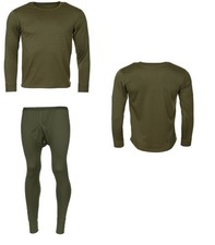 Brit. Army Thermo Unterwäsche Unterhose Unterhemd BW Hose Lang Winter Thermohemd