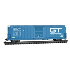 Micro-Trains MTL N-Scale 60' Excess Height Boxcar Grand Trunk Western #384060