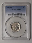 1924-D 5C Buffalo Nickel PCGS MS63