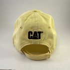 Embroidered Caterpillar Adjustable back Ball cap Yellow — photo 3