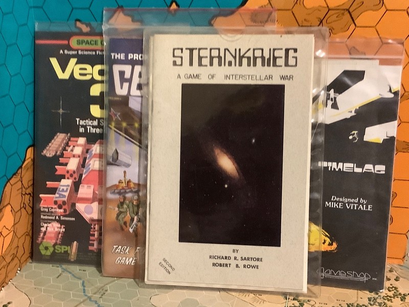 TimeLAG SternKrieg Vector 3 Cerberus MINT SciFi Minigame LOT Unpunched SPI TFG