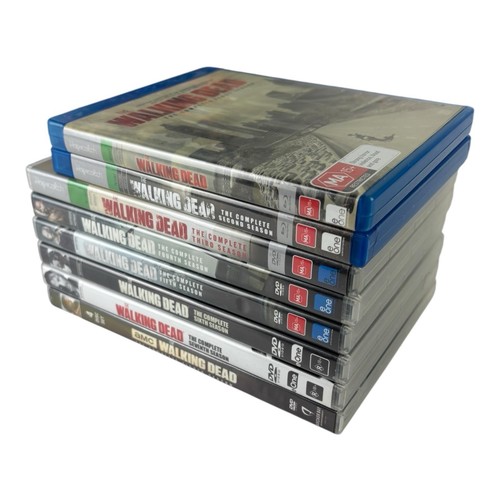 The Walking Dead Complete Seasons 1 2 3 4 5 6 7 8 Region 4/B DVD Free Postage - Picture 3 of 12