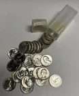 GEM BU Roll of 1959-P Washington Silver Quarters, 40 Uncirculated Coins U.S.