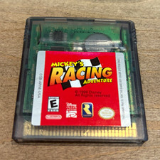 Mickey's Racing Adventure GBC NTSC-U/C E 1999 Tested and Authentic