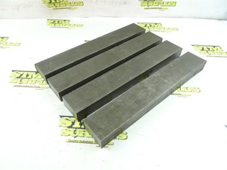 4 PIECES (16LBS) 4150 STEEL STOCK 7/8" x 1 5/8" x 10" (#304)