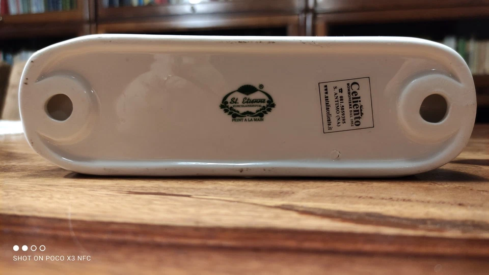 Portatovaglioli Porcellana - Immagine 2 di 2