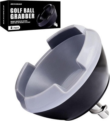 Golf Ball Picker Upper for Putter,2 Pack 4-Claw Pressure Golf Ball Grabber, Prem