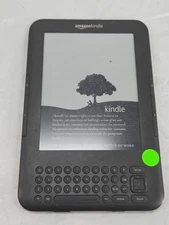 Amazon Kindle Keyboard D00901 3rd Gen 4GB Wi-Fi 6" Display eBook Reader