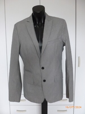ANTONY MORATO HERREN JACKE GRAU BAUMWOLLE GR. 50 TOP