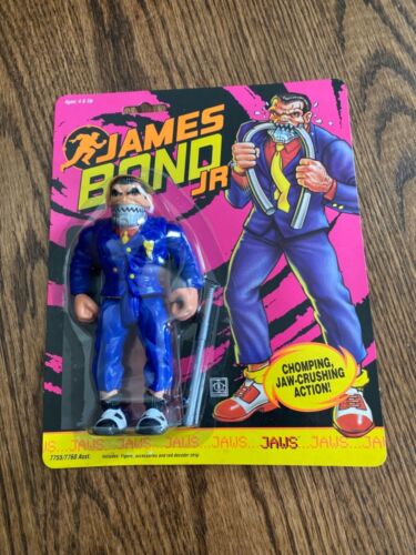 1991 JAMES BOND JR FIGURES "JAWS" NEW IN PACKAGE - Photo 1/2