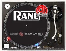 Rane Serato Scratch Live - DJ slipmat for LP turntable record player 