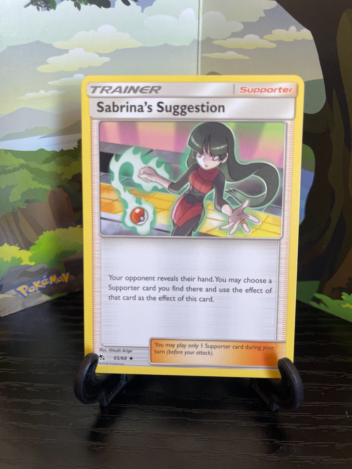 Sabrina's Suggestion 65/68 - Hidden Fates - Uncommon - Pokemon Card TCG - LP