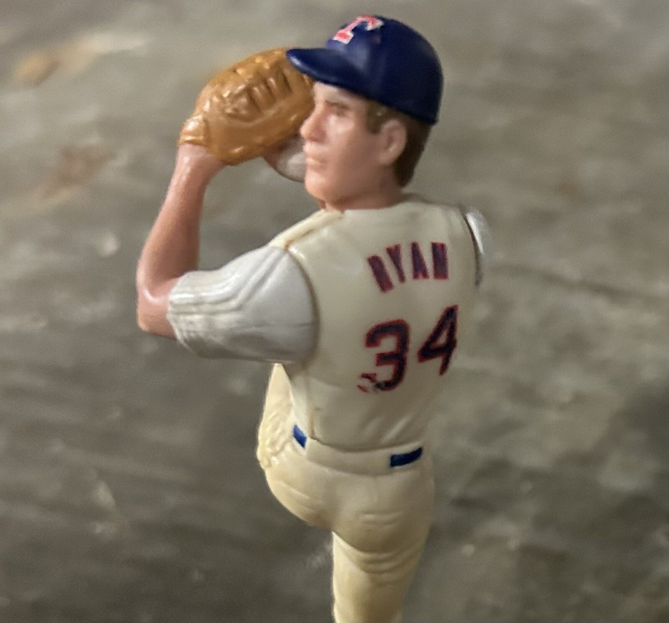 1991 NOLAN RYAN Starting Lineup figure Texas Rangers Kenner MLBPA FREE