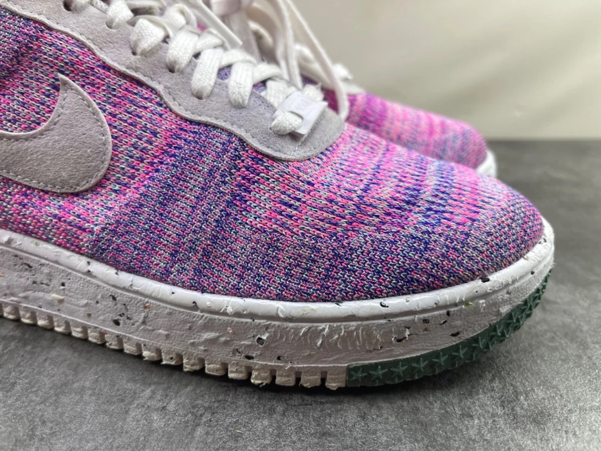 Nike air force 1 flyknit violet top