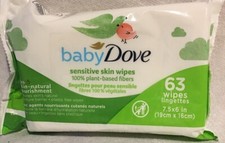 Baby Dove Sensitive Skin Wipes 63
