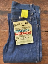 NOS Maverick Boys Strait Leg "Automaticks" 24x27 12 Slim Deadstock Denim