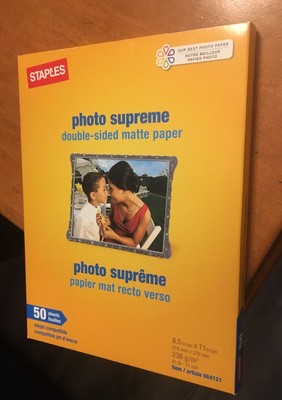 staples matte photo supreme printer paper staples matte photo supreme printer paper