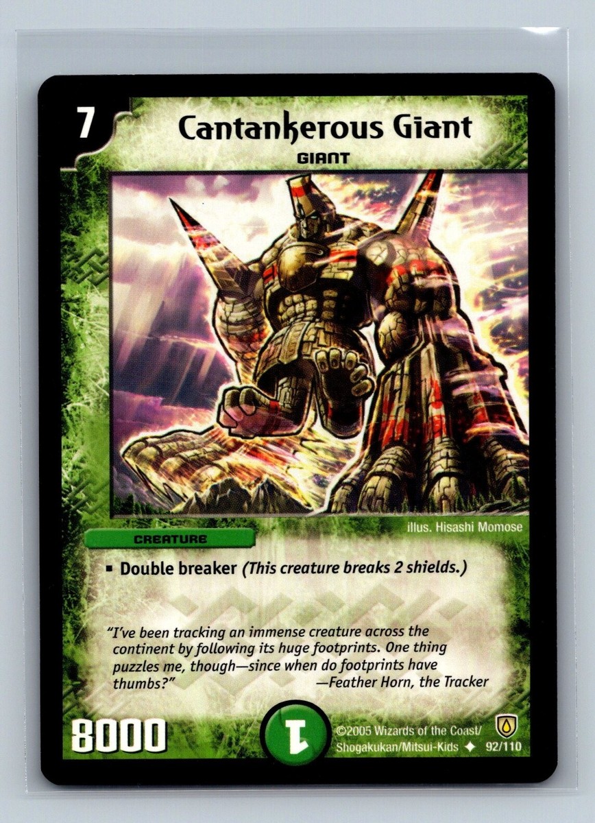 Duel Masters TCG - Cantankerous Giant 92/110 - Wizards