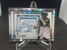 Pedro Pineda 2022 Bowman Chrome Bowman In 3D Insert Atomic Refractor /150 B3D-15