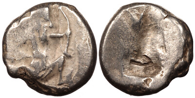 Achaemenid Kings Time of Artaxerxes I to Darius II ca. 450-420 B.C. Siglos Near