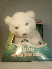 WowWee Alive Polar Bear Cub Interactive Electronic Plush Toy