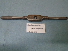 GTD USA No. 0 Small Size Hobby Tap Wrench Holds #2 thru 1/4" Taps J423