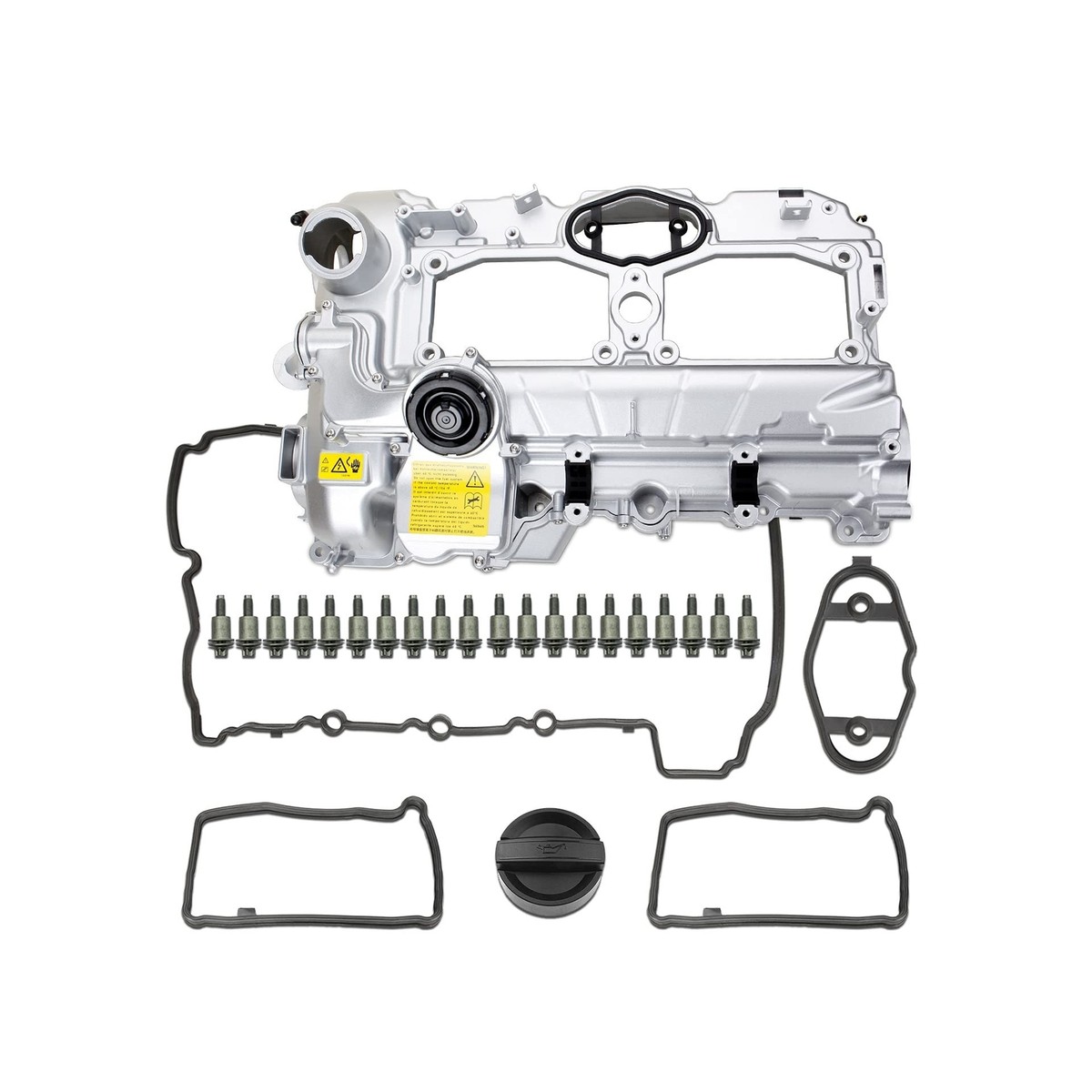 メル75183 MITZONE N20 Upgrade Aluminum Valve Cover with Gasket Bolts Kit
