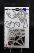 Sizzix Kites 14 Clear Stamps & 9 Cutting Dies...