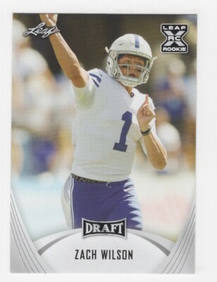 2021 LEAF DRAFT FOOTBALL ZACH WILSON #3