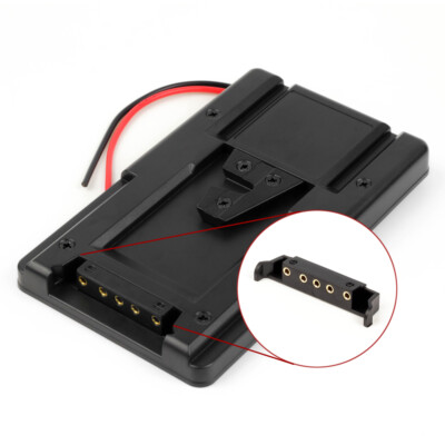 S-GP Battery Plate Maintenance Female Connector Plug fr Gimbal Camera Power DIY