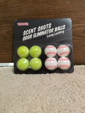8 Scent Shots Oder Eliminator Balls - Long Lasting 