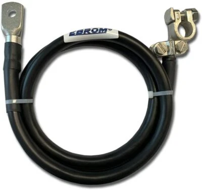 EBROM Batteriekabel (-) 70 mm² schwarz Polklemme L+ Kabelschuh M8/M10/M12 viele Längen