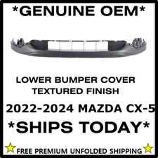 New Oem Textured Front Lower Bumper For 2022-2024 Mazda Cx-5 Ma1015100 New Oem Textured Front Lower Bumper For 2022-2024 Mazda Cx-5 Ma1015100