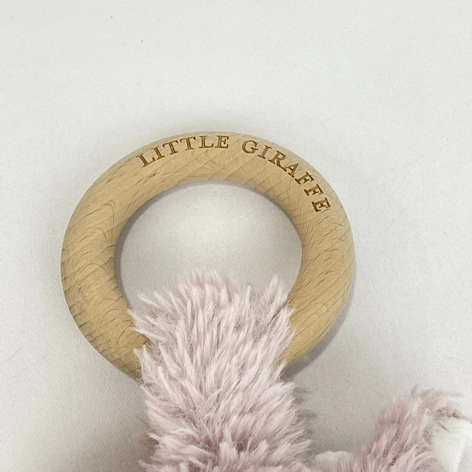 Little Giraffe Love Cuddle Boo Polvoriento Rosa Vaca Mordedor Etiqueta A lo largo Lovey Juguete 107049 Foto 3 de 4