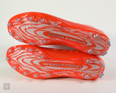 Under Armour Spotlight Lux MC Orange Football Cleats Size 12.5