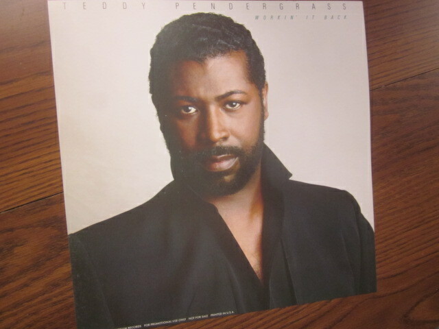 Teddy Pendergrass 1985 Workin' It Back 12x12 Promo 2-Sided Cover Flat Poster 
