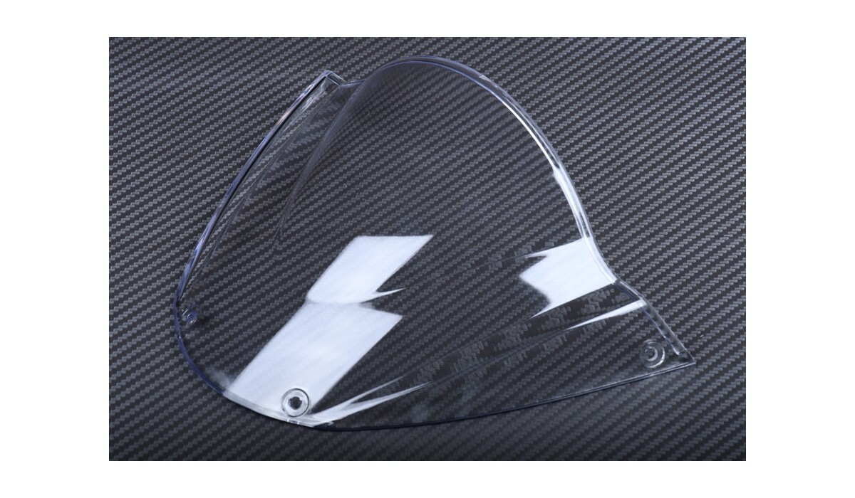 Bulle carbone noir et transparente de qualité supérieure pour Ducati Monster 696