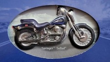 NEW SEALED Harley Davidson Springer Softail Playing Cards & Tin 2-Decks Cards