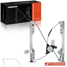 A-Premium Power Window Regulator w/ 6 Pins Motor Front LH for Nissan Rogue 08-13